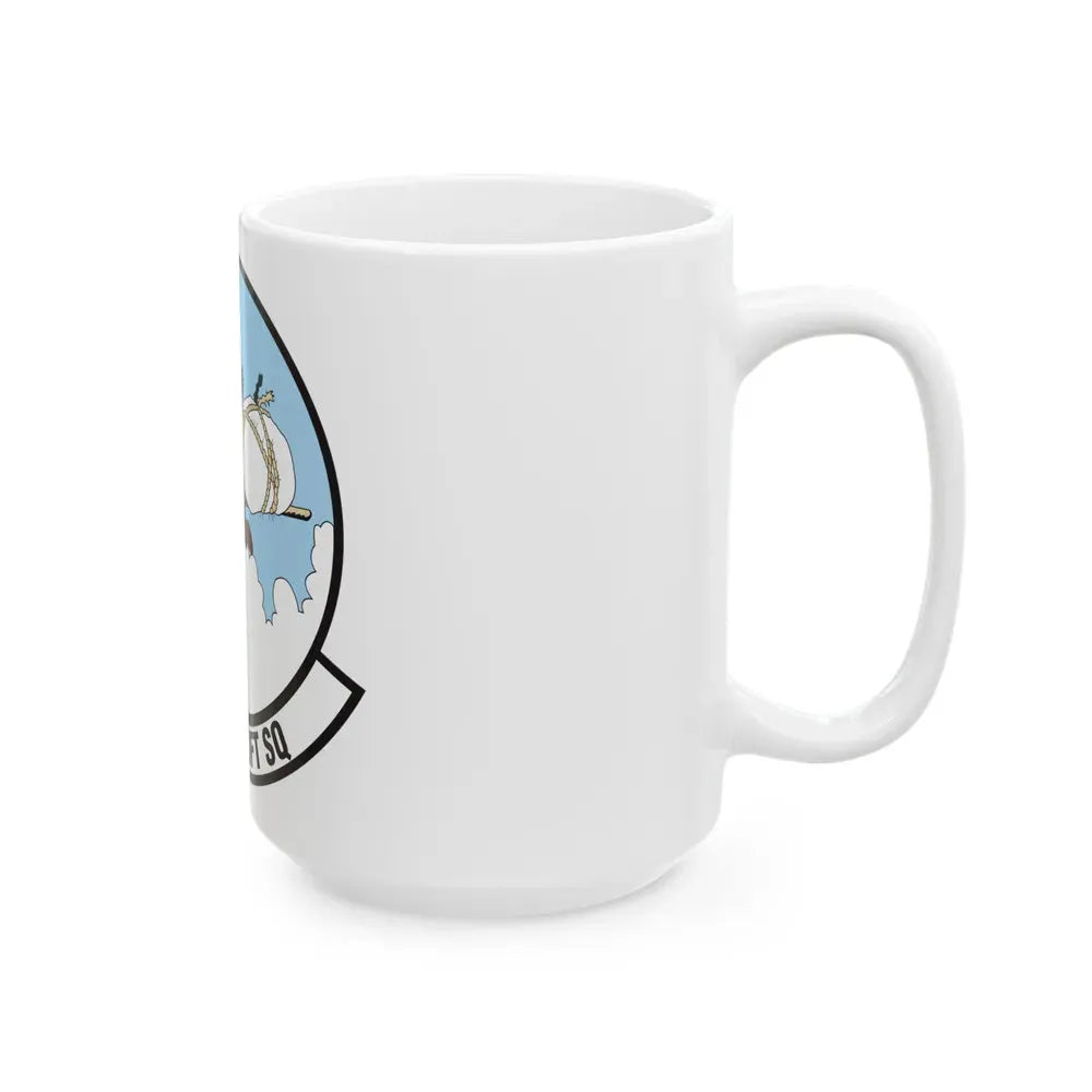 185 Airlift Squadron (U.S. Air Force) White Coffee Mug - Go Mug Yourself
