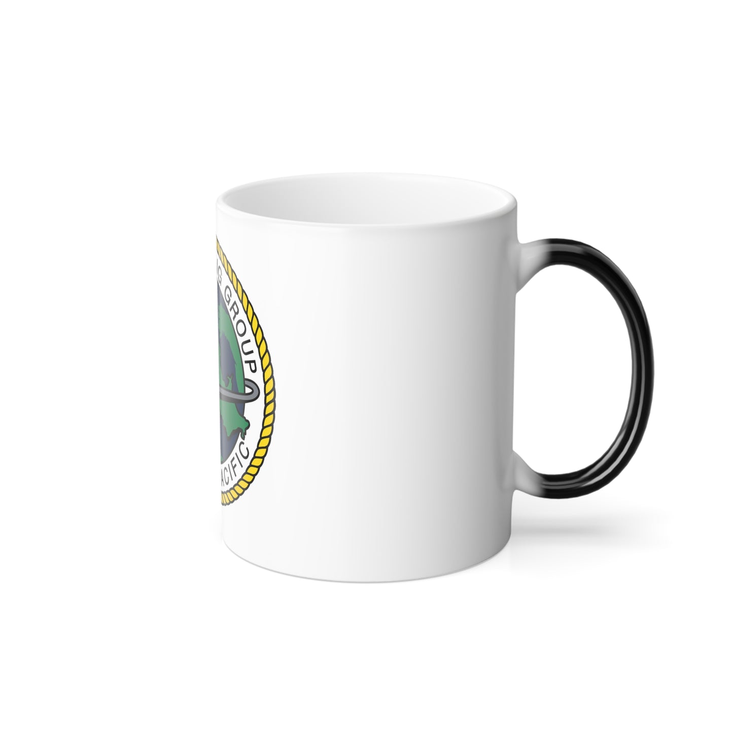 AFLOAT Training Group MID PACIFIC (U.S. Navy) Color Changing Mug 11oz