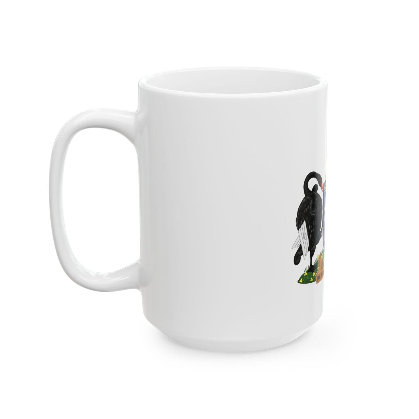 Coat of Arms of the Australian Capital Territory - White Coffee Mug