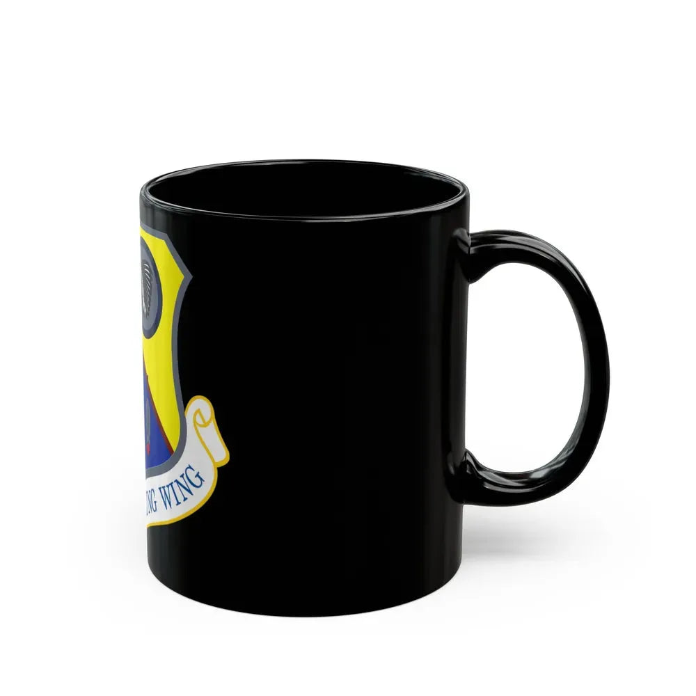 185th Air Refueling Wing (U.S. Air Force) Black Coffee Mug - Go Mug Yourself
