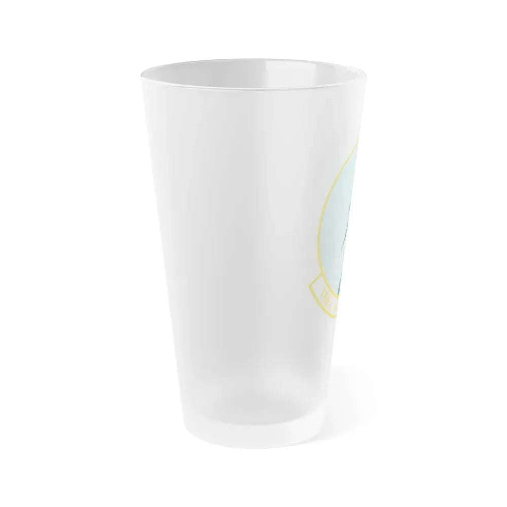 186 Air Refueling Squadron (U.S. Air Force) Frosted Pint Glass 16oz - Go Mug Yourself