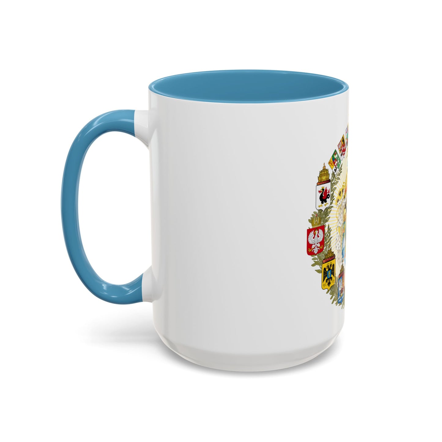 Greater Coat of Arms of the Russian Empire - Accent Coffee Mug
