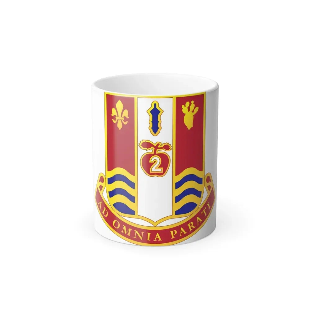 186th Artillery Regiment (U.S. Army) Color Changing Coffee Mug 11oz - Go Mug Yourself