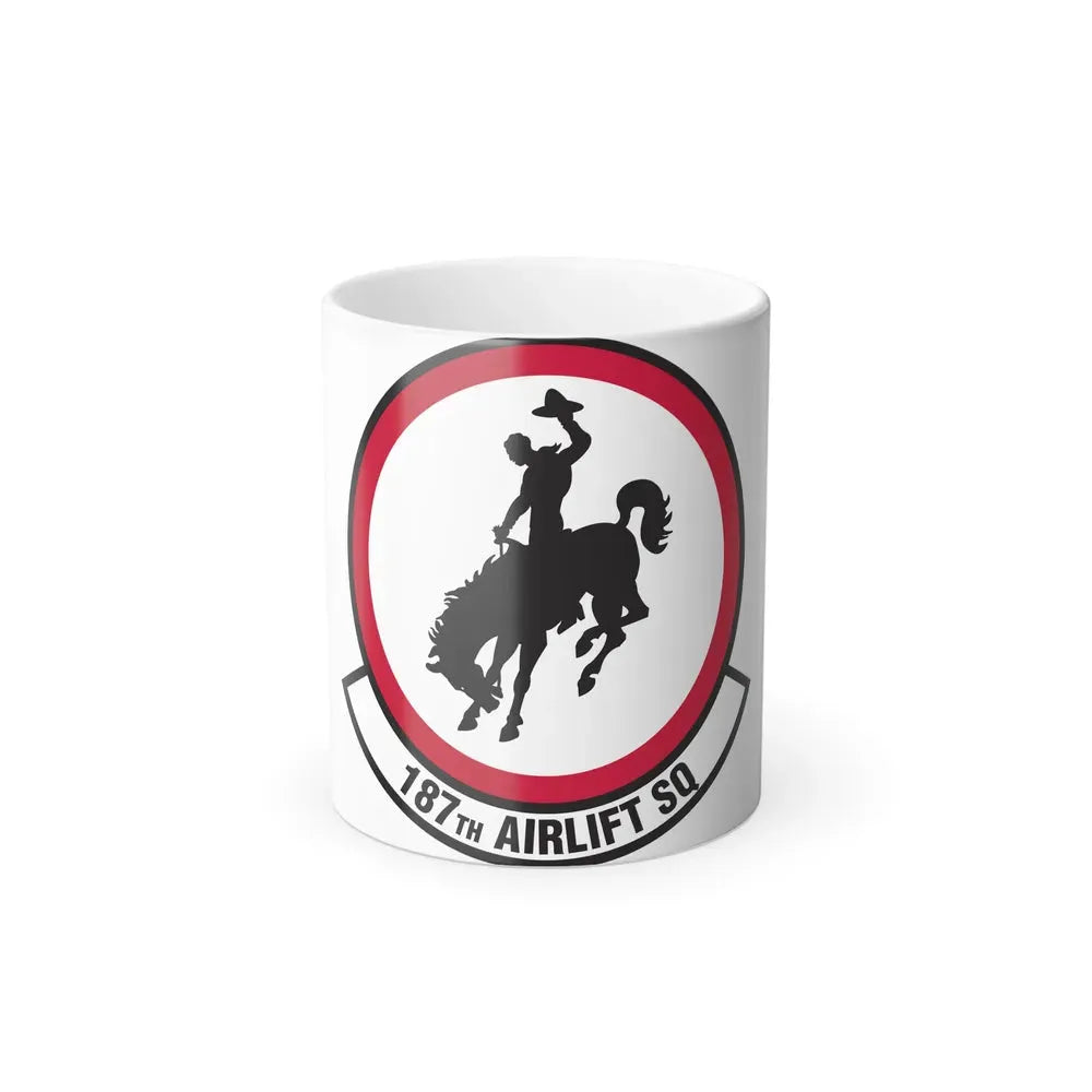 187 Airlift Squadron (U.S. Air Force) Color Changing Coffee Mug 11oz - Go Mug Yourself