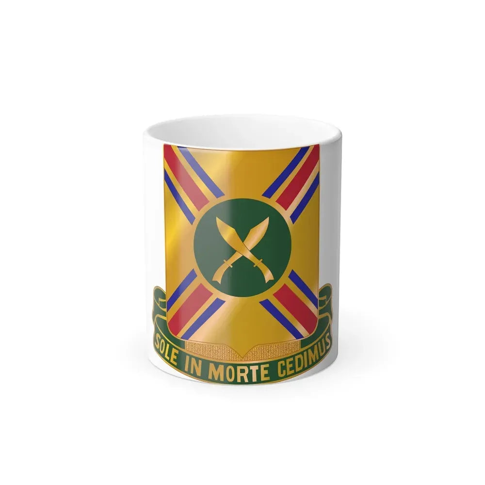 187 Armor Regiment (U.S. Army) Color Changing Coffee Mug 11oz - Go Mug Yourself