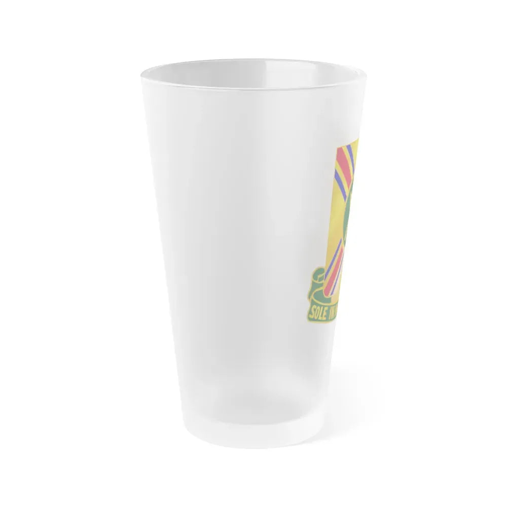 187 Armor Regiment (U.S. Army) Frosted Pint Glass 16oz - Go Mug Yourself