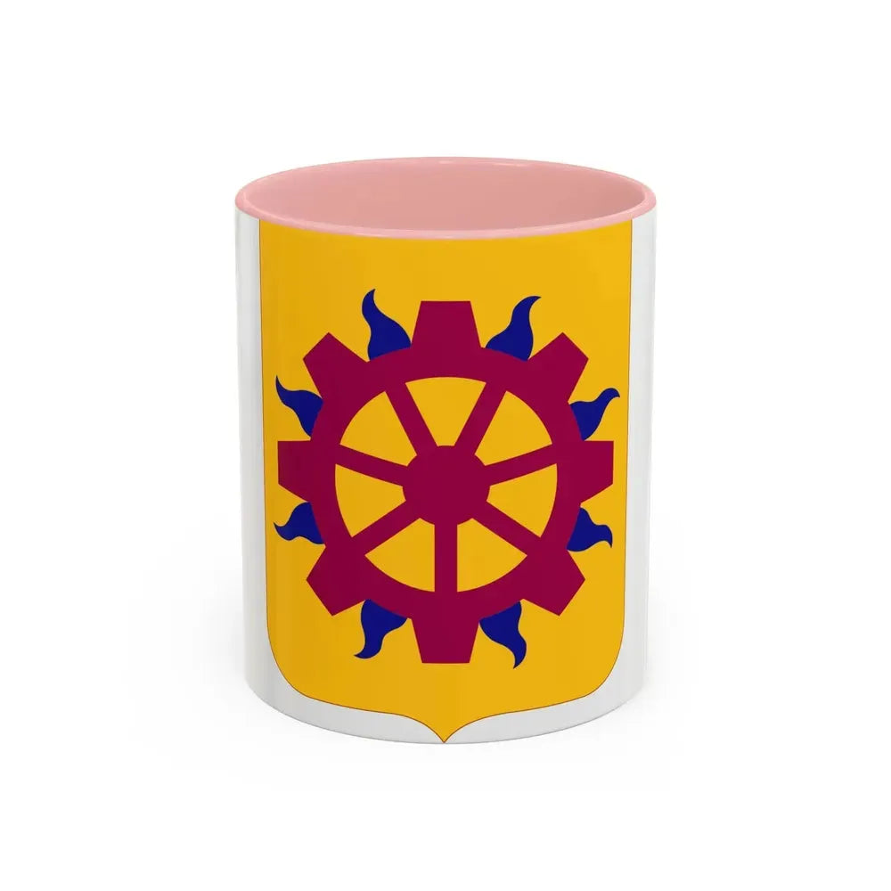 187 Ordnance Battalion 2 (U.S. Army) Accent Coffee Mug 11oz Pink - Go Mug Yourself