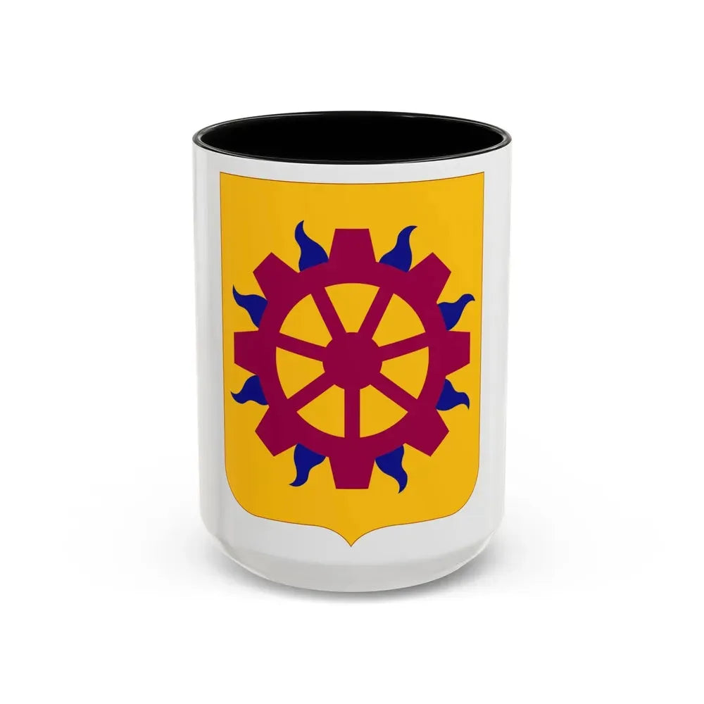 187 Ordnance Battalion 2 (U.S. Army) Accent Coffee Mug 15oz Black - Go Mug Yourself