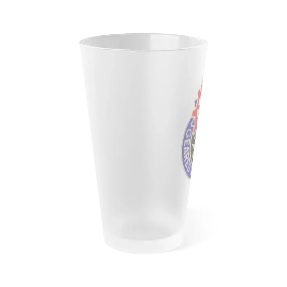 187 Ordnance Battalion (U.S. Army) Frosted Pint Glass 16oz - Go Mug Yourself