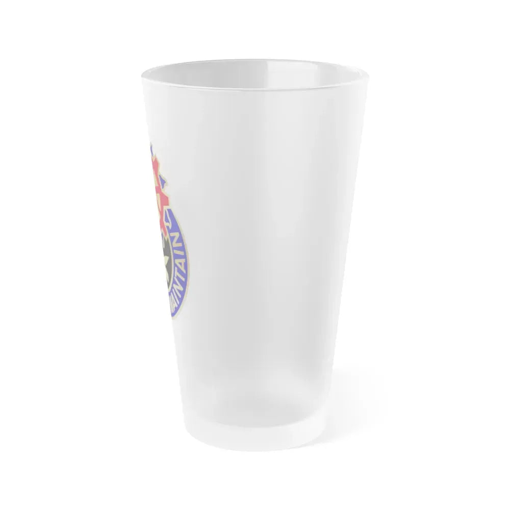 187 Ordnance Battalion (U.S. Army) Frosted Pint Glass 16oz - Go Mug Yourself
