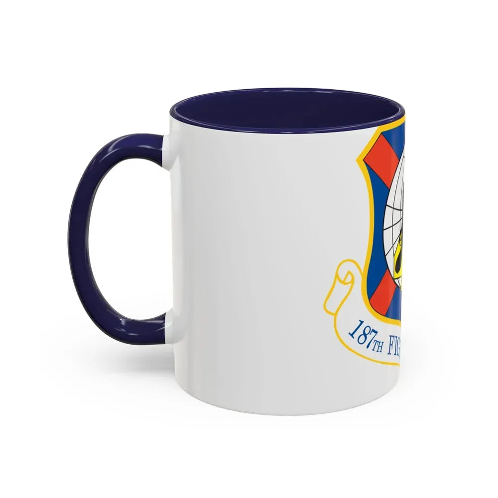 187th Fighter Wing (U.S. Air Force) Accent Coffee Mug - Go Mug Yourself