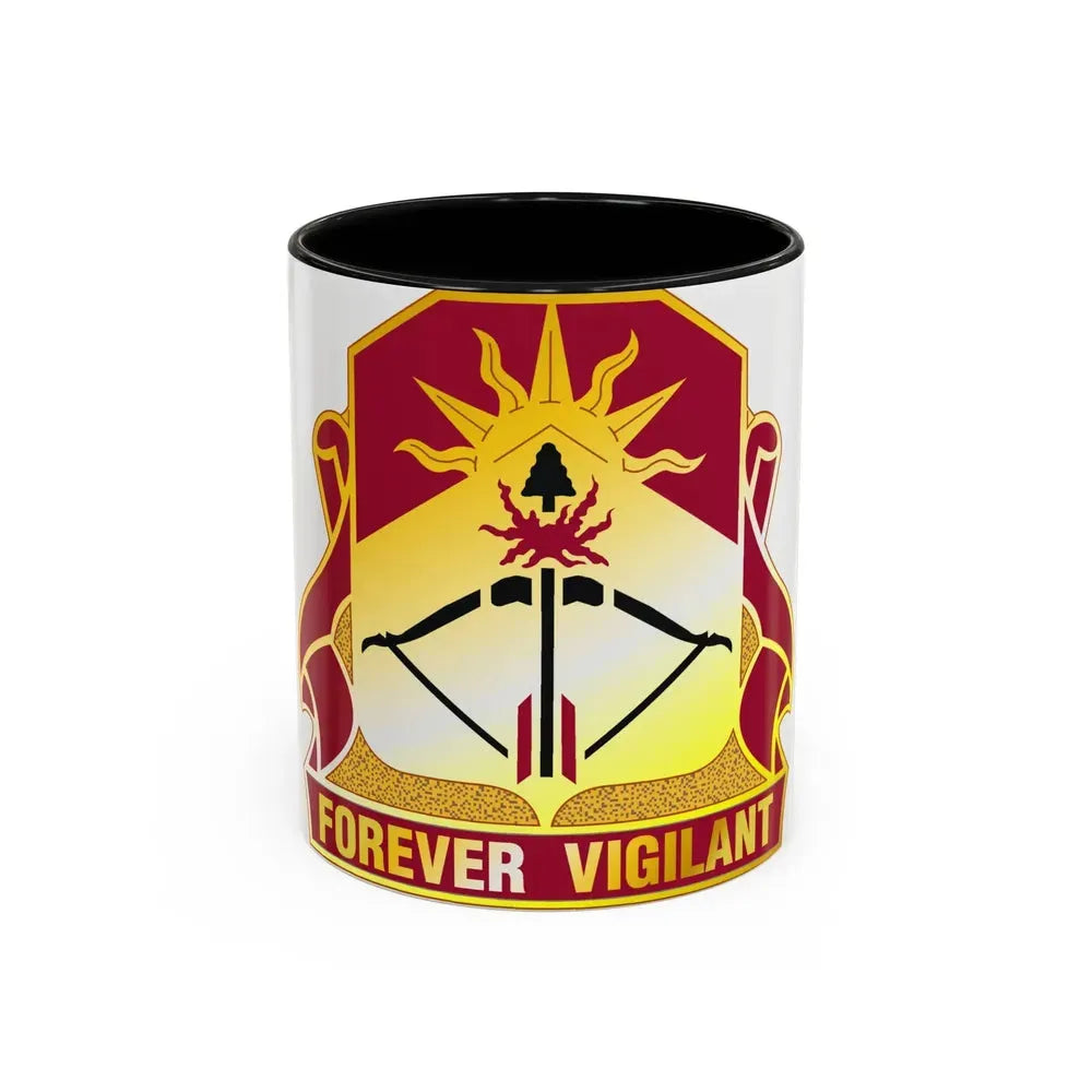 188 Air Defense Artillery Regiment (U.S. Army) Accent Coffee Mug 11oz Black - Go Mug Yourself