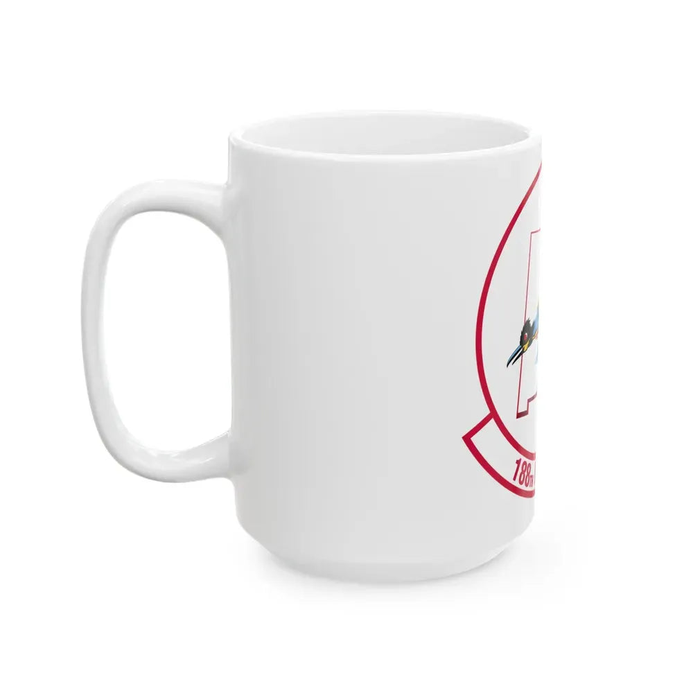 188 Fighter Squadron (U.S. Air Force) White Coffee Mug - Go Mug Yourself