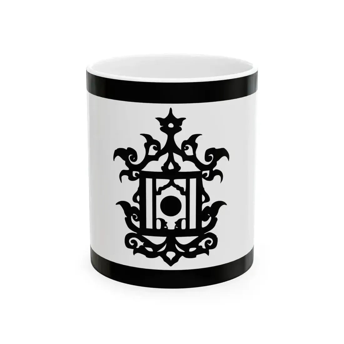 18th Century Flag of Sulu (Philippines) White Coffee Mug 11oz - Go Mug Yourself