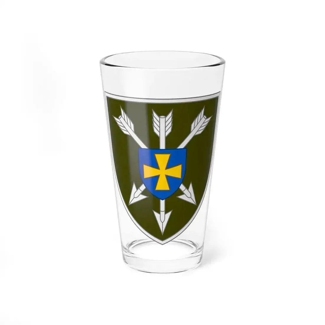 18th Separate Army Aviation Brigade 3 (Ukraine) Pint Glass 16oz 16oz - Go Mug Yourself