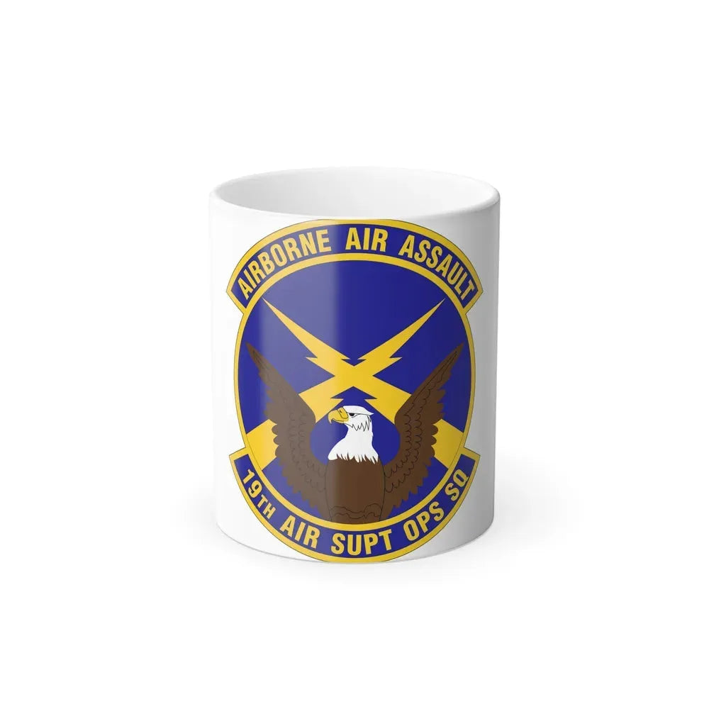 19 Air Support Operations Squadron ACC (U.S. Air Force) Color Changing Coffee Mug 11oz - Go Mug Yourself