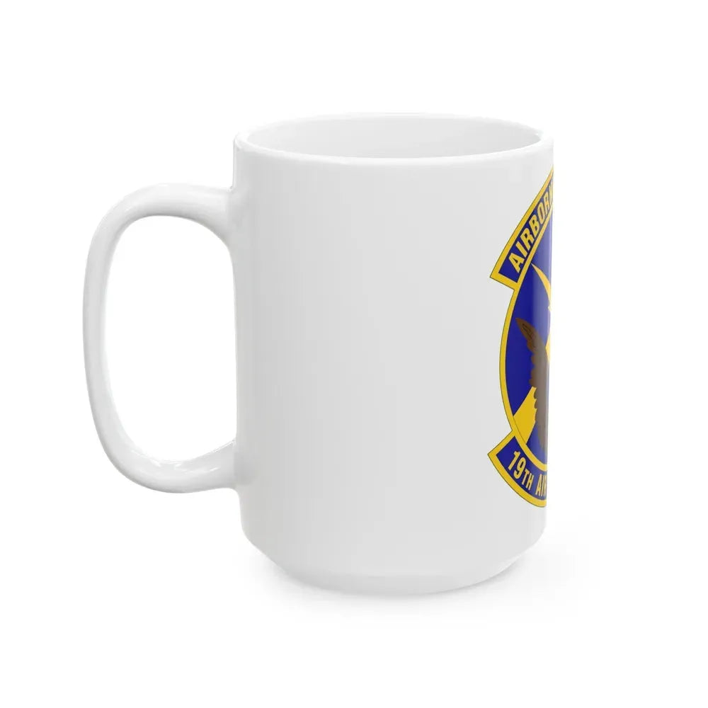 19 Air Support Operations Squadron ACC (U.S. Air Force) White Coffee Mug - Go Mug Yourself