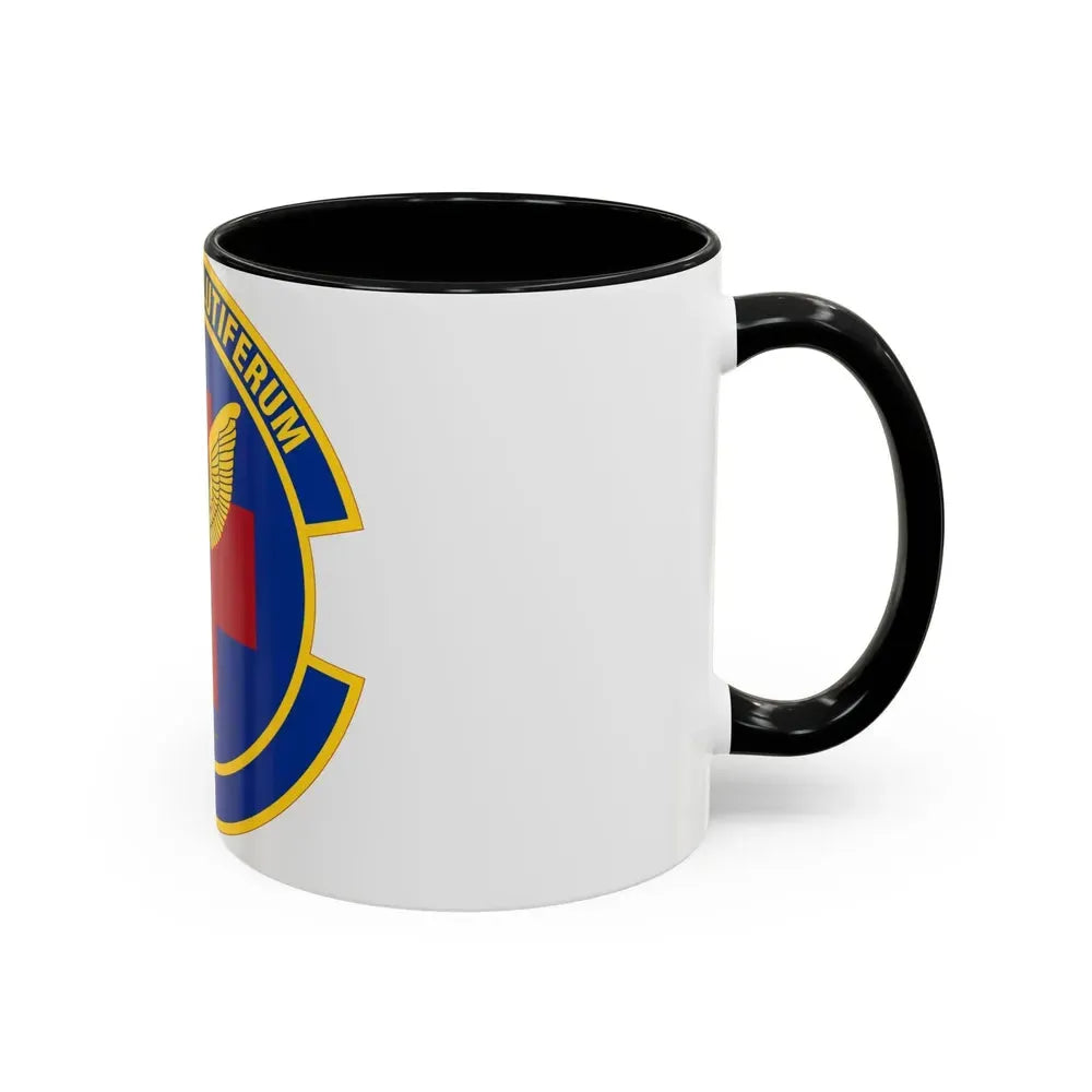 19 Healthcare Operations Squadron AMC (U.S. Air Force) Accent Coffee Mug - Go Mug Yourself