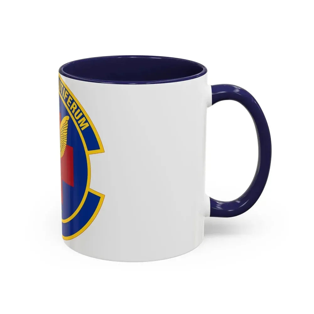 19 Healthcare Operations Squadron AMC (U.S. Air Force) Accent Coffee Mug - Go Mug Yourself