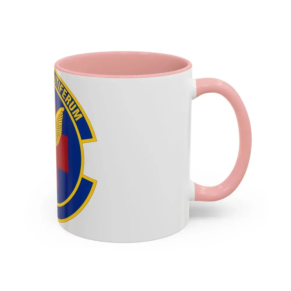 19 Healthcare Operations Squadron AMC (U.S. Air Force) Accent Coffee Mug - Go Mug Yourself