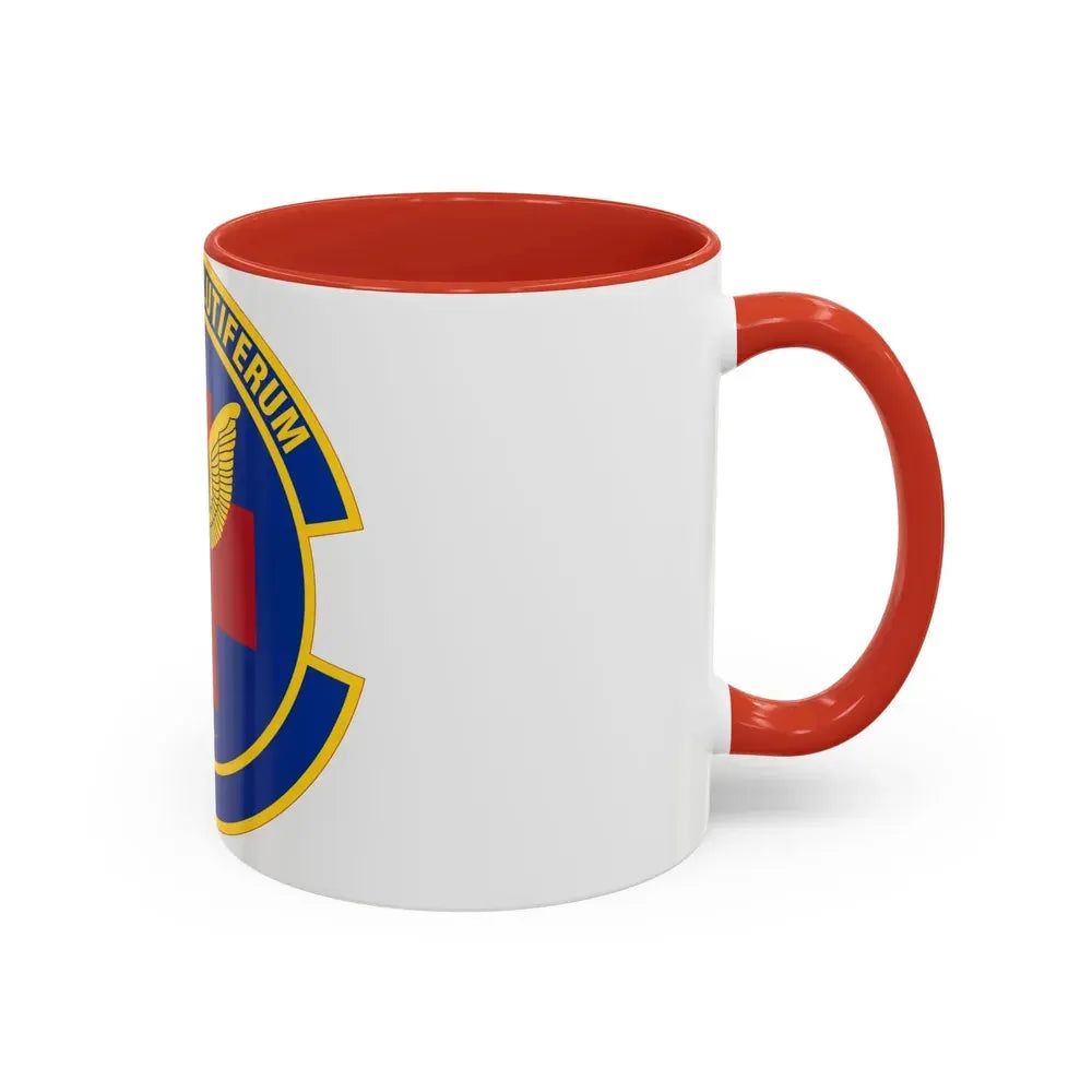 19 Healthcare Operations Squadron AMC (U.S. Air Force) Accent Coffee Mug - Go Mug Yourself