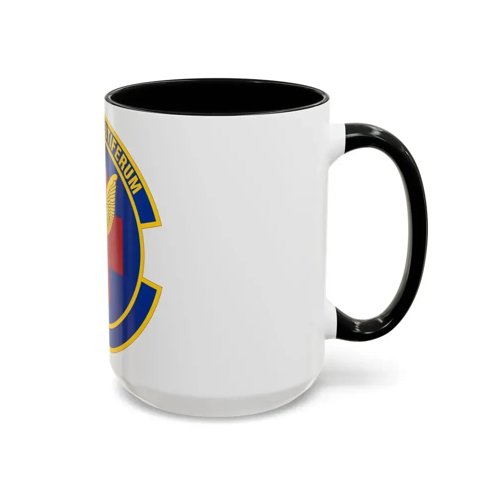 19 Healthcare Operations Squadron AMC (U.S. Air Force) Accent Coffee Mug - Go Mug Yourself