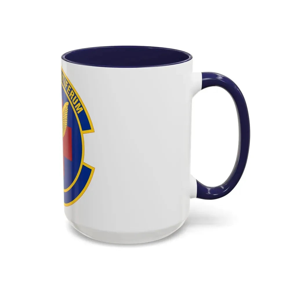19 Healthcare Operations Squadron AMC (U.S. Air Force) Accent Coffee Mug - Go Mug Yourself
