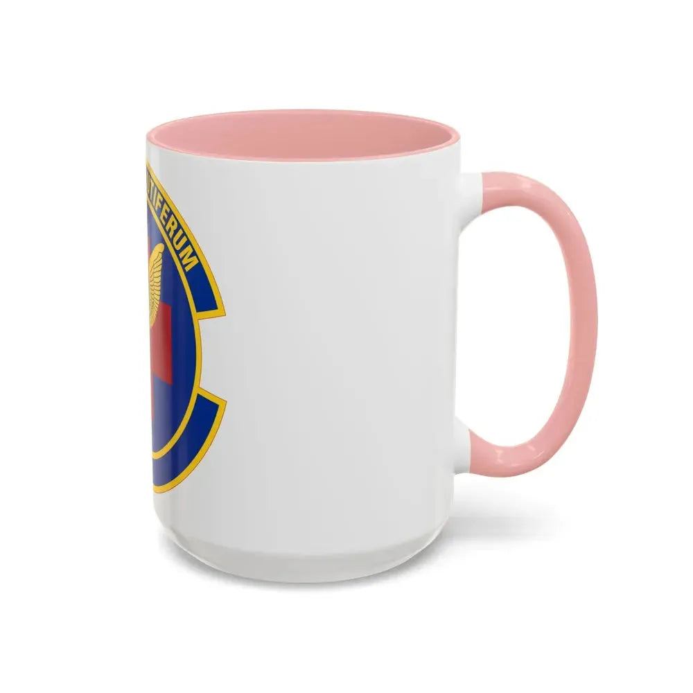 19 Healthcare Operations Squadron AMC (U.S. Air Force) Accent Coffee Mug - Go Mug Yourself