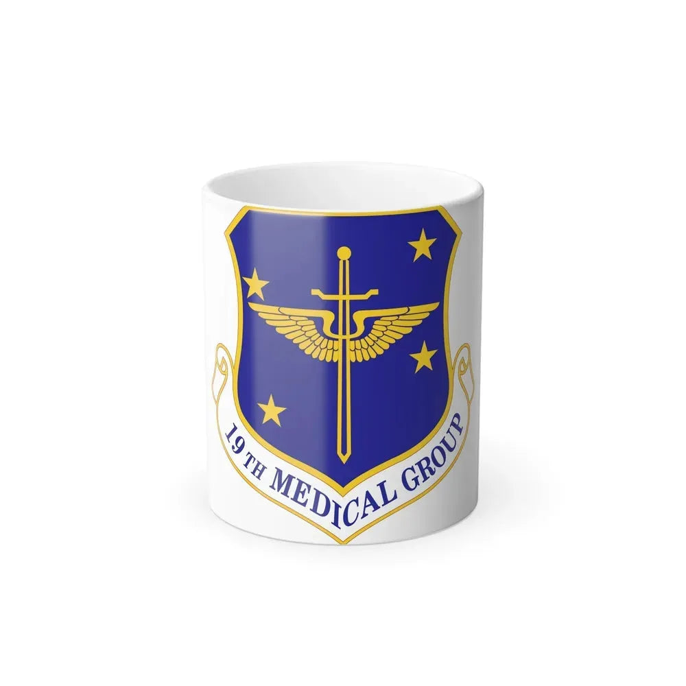 19 Medical Group AMC (U.S. Air Force) Color Changing Coffee Mug 11oz - Go Mug Yourself