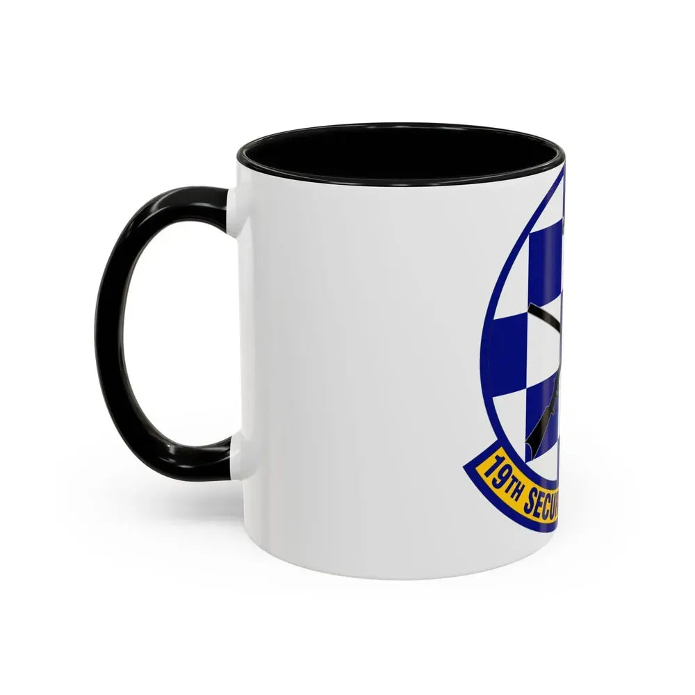 19 Security Forces Squadron AMC (U.S. Air Force) Accent Coffee Mug - Go Mug Yourself