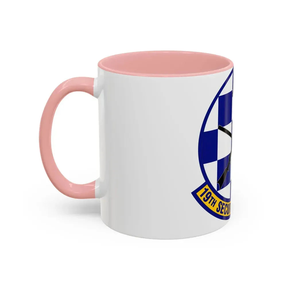 19 Security Forces Squadron AMC (U.S. Air Force) Accent Coffee Mug - Go Mug Yourself
