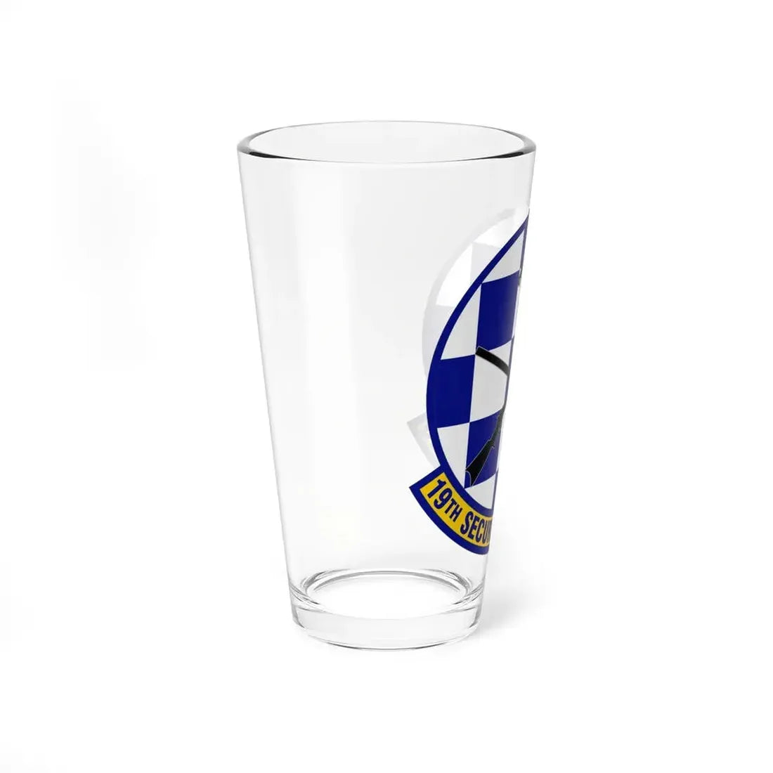 19 Security Forces Squadron AMC (U.S. Air Force) Pint Glass 16oz - Go Mug Yourself
