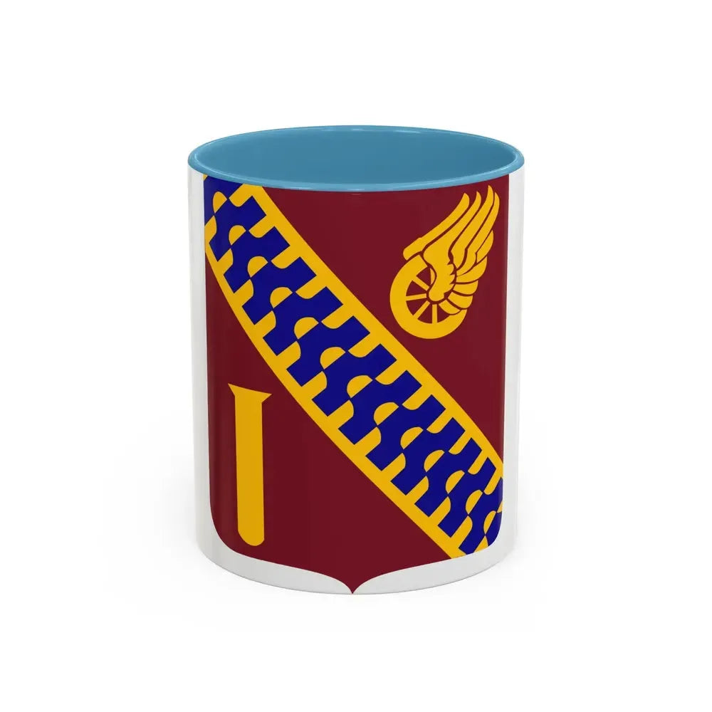 19 Transportation Battalion 2 (U.S. Army) Accent Coffee Mug 11oz Light Blue - Go Mug Yourself