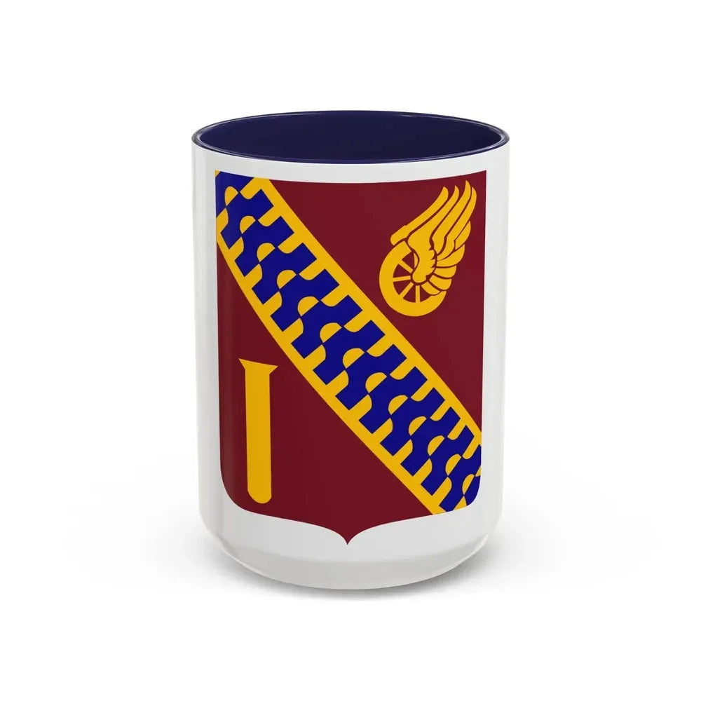 19 Transportation Battalion 2 (U.S. Army) Accent Coffee Mug 15oz Navy - Go Mug Yourself