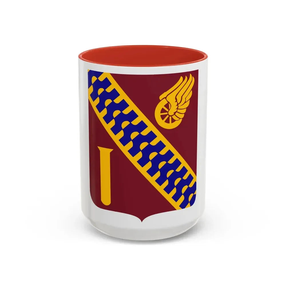 19 Transportation Battalion 2 (U.S. Army) Accent Coffee Mug 15oz Red - Go Mug Yourself