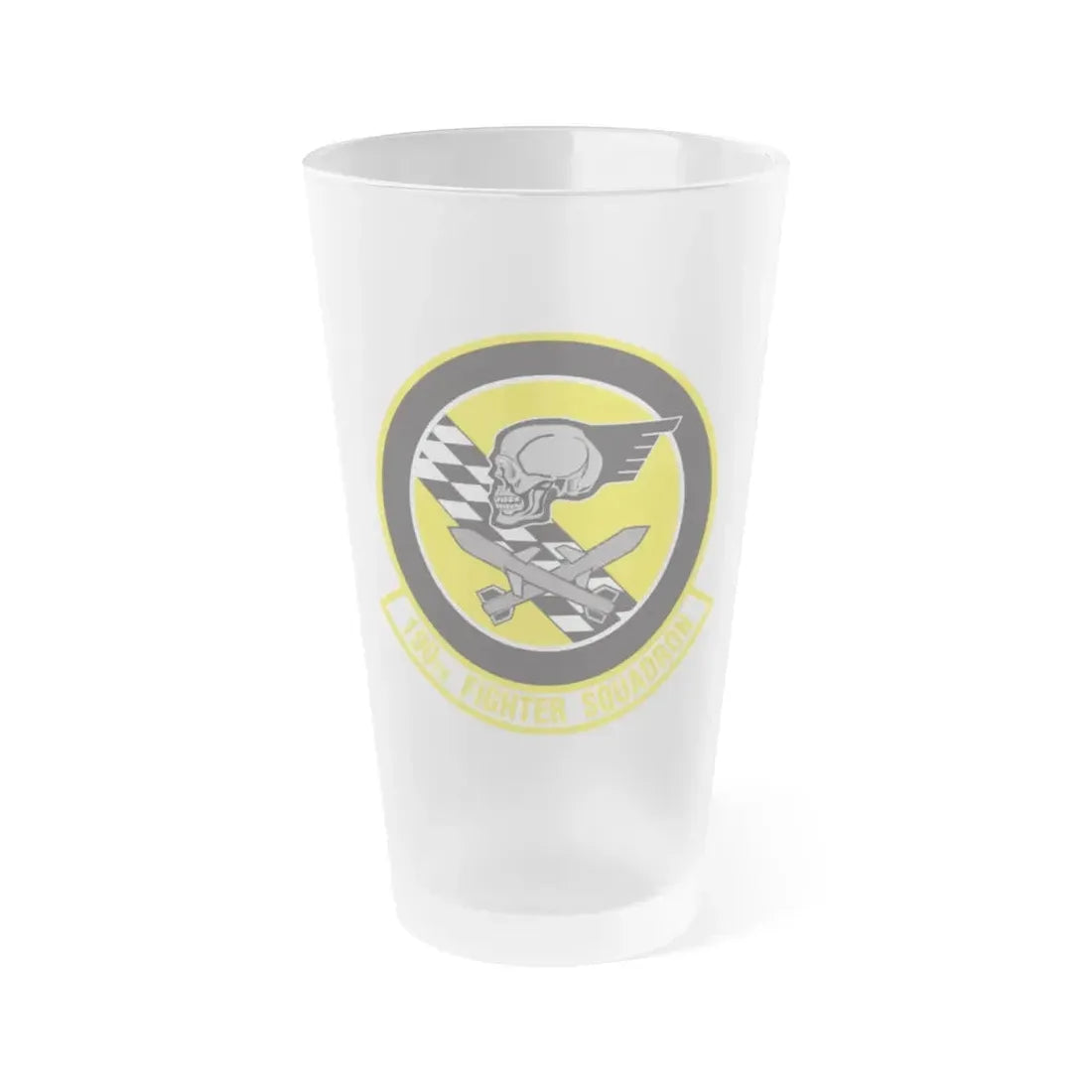 190 Fighter Squadron (U.S. Air Force) Frosted Pint Glass 16oz 16oz Frosted - Go Mug Yourself
