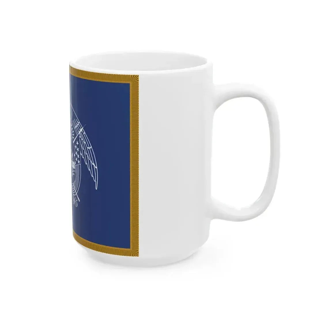 1903-1909 Utah Governors Flag (United States) White Coffee Mug - Go Mug Yourself