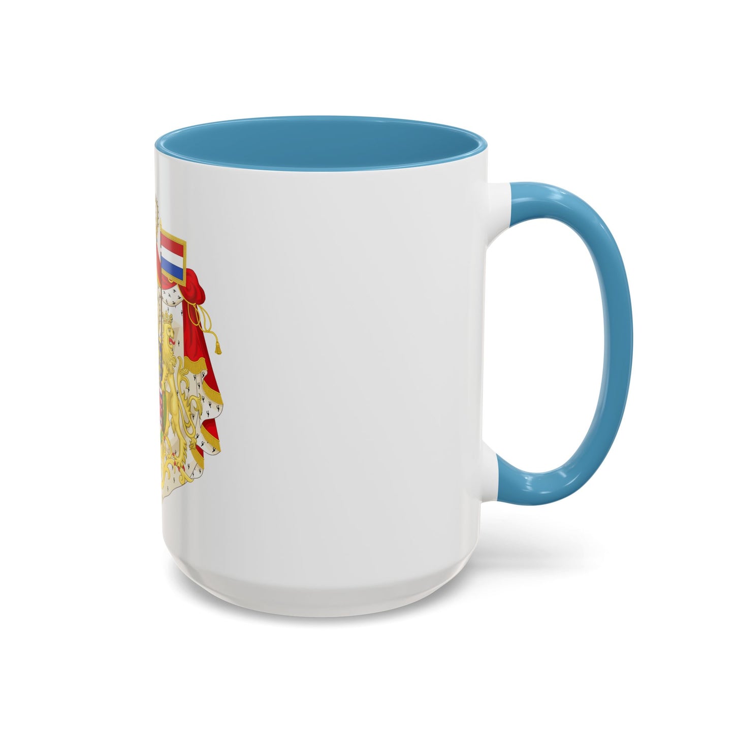 Greater coat of arms of the Grand Duke of Luxembourg (2000) - Accent Coffee Mug