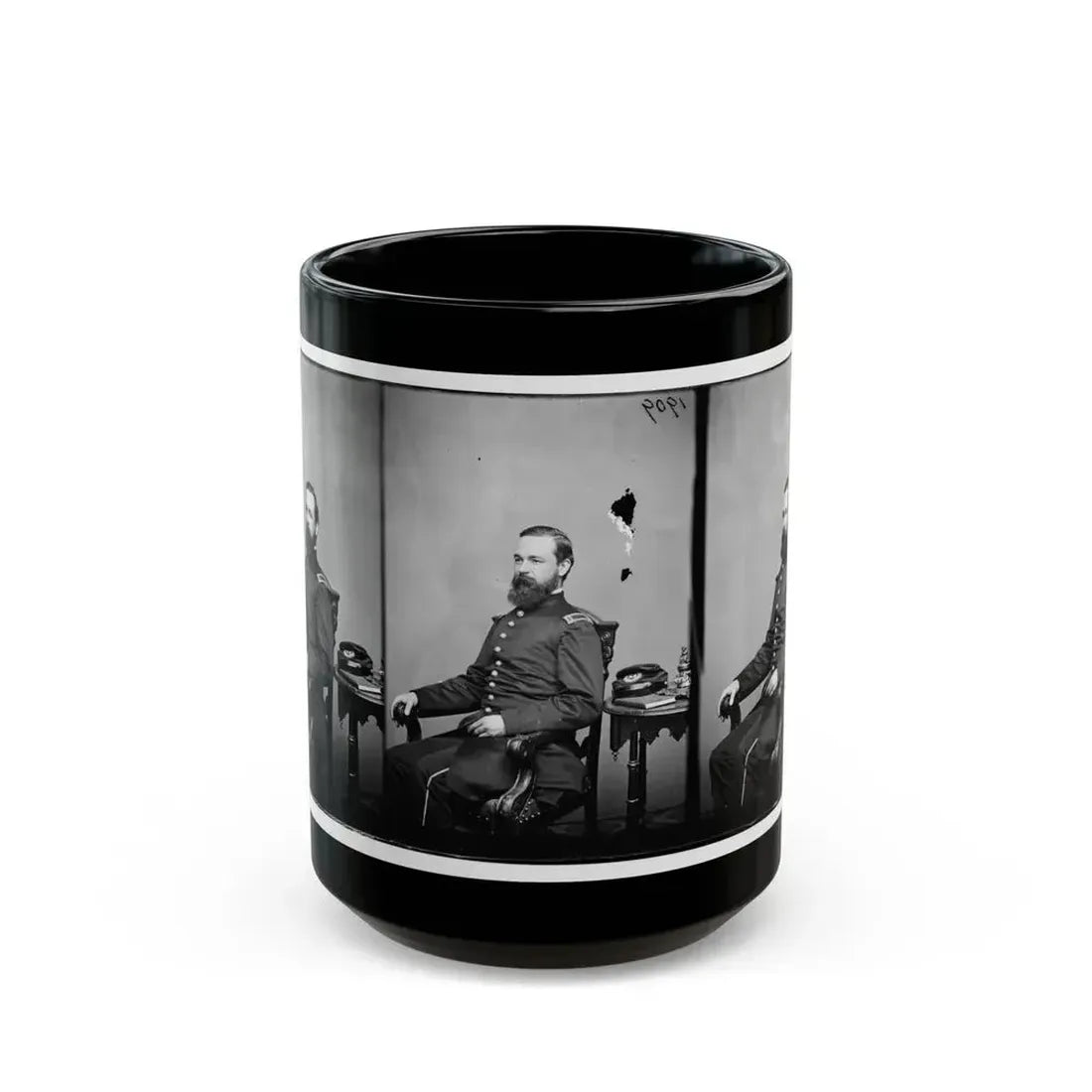 1909 Ass't. Surg. J.W.S. Gouley (U.S. Civil War) Black Coffee Mug 15oz - Go Mug Yourself