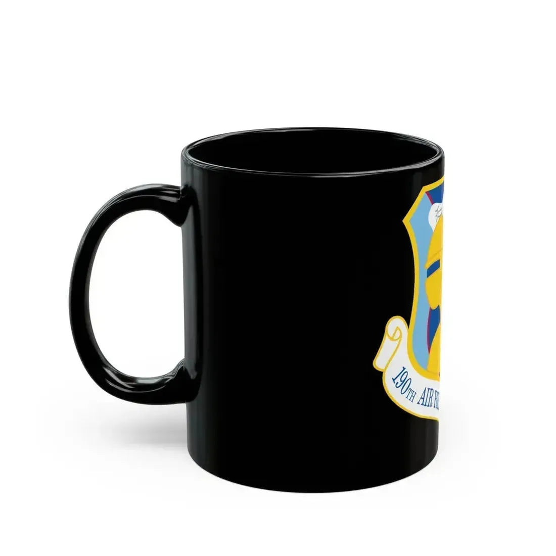 190th Air Refueling Wing (U.S. Air Force) Black Coffee Mug - Go Mug Yourself