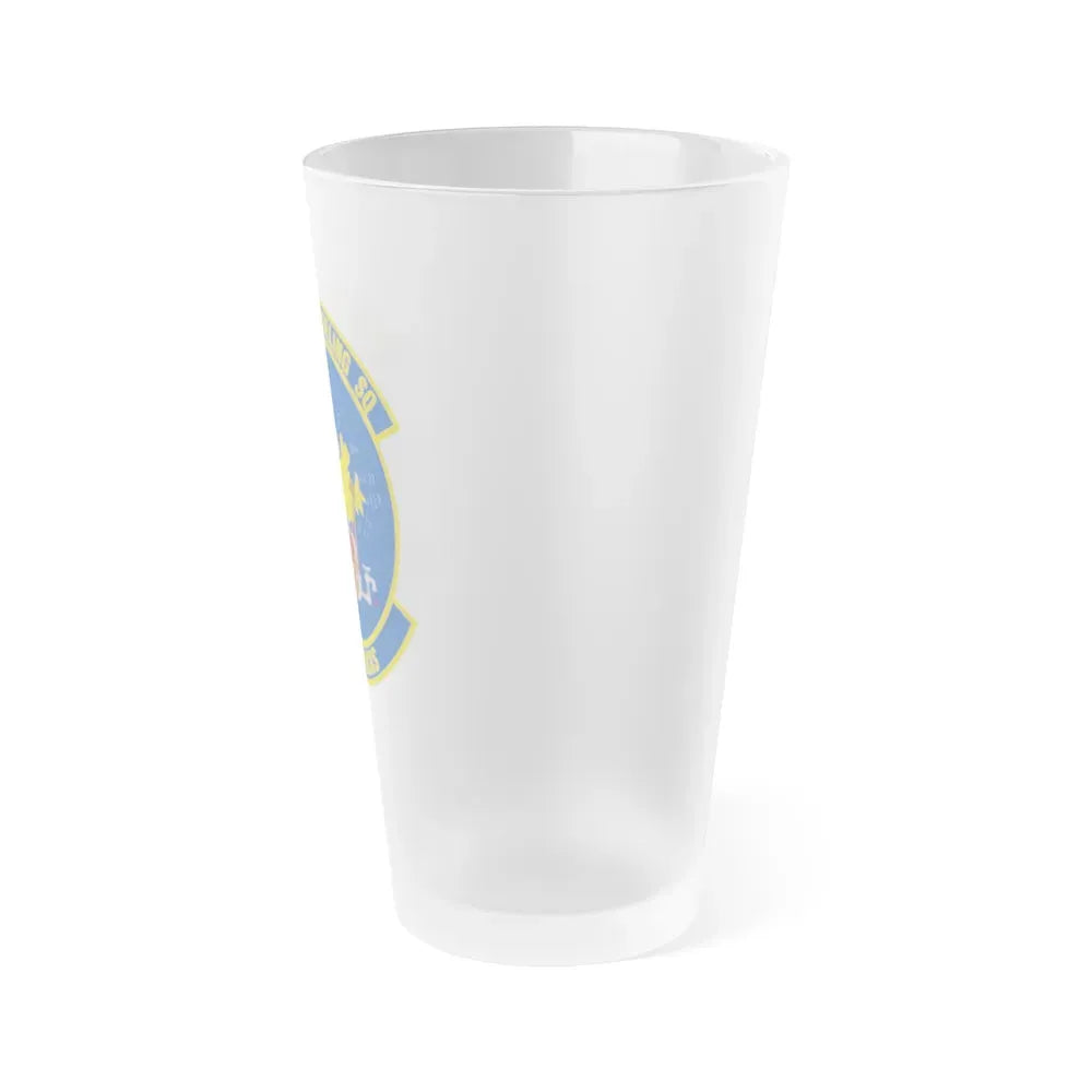 191 Air Refueling Squadron (U.S. Air Force) Frosted Pint Glass 16oz - Go Mug Yourself