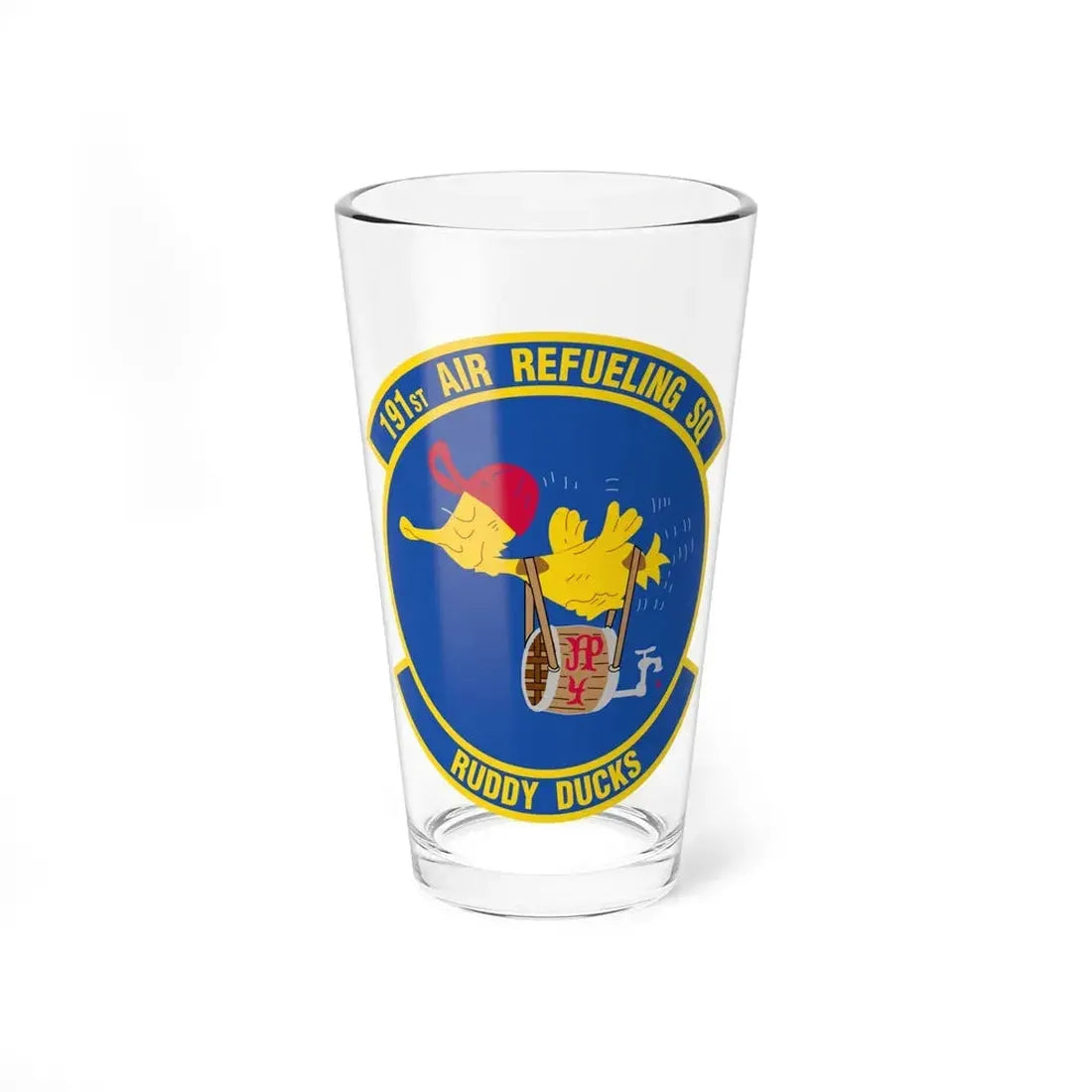 191 Air Refueling Squadron (U.S. Air Force) Pint Glass 16oz 16oz - Go Mug Yourself