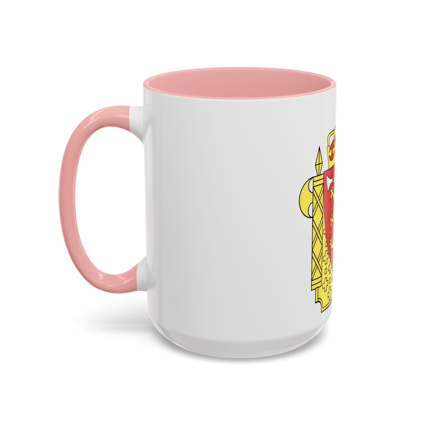 Coat of arms of the Norwegian Police Service - Accent Coffee Mug