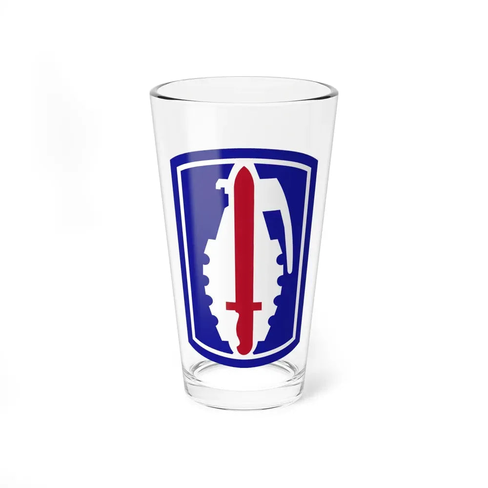 191ST INFANTRY BRIGADE (U.S. Army) Pint Glass 16oz 16oz - Go Mug Yourself