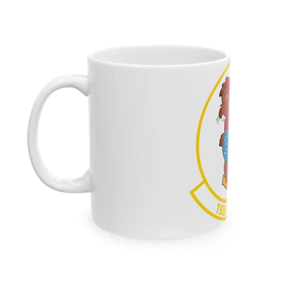 192 Airlift Squadron (U.S. Air Force) White Coffee Mug - Go Mug Yourself