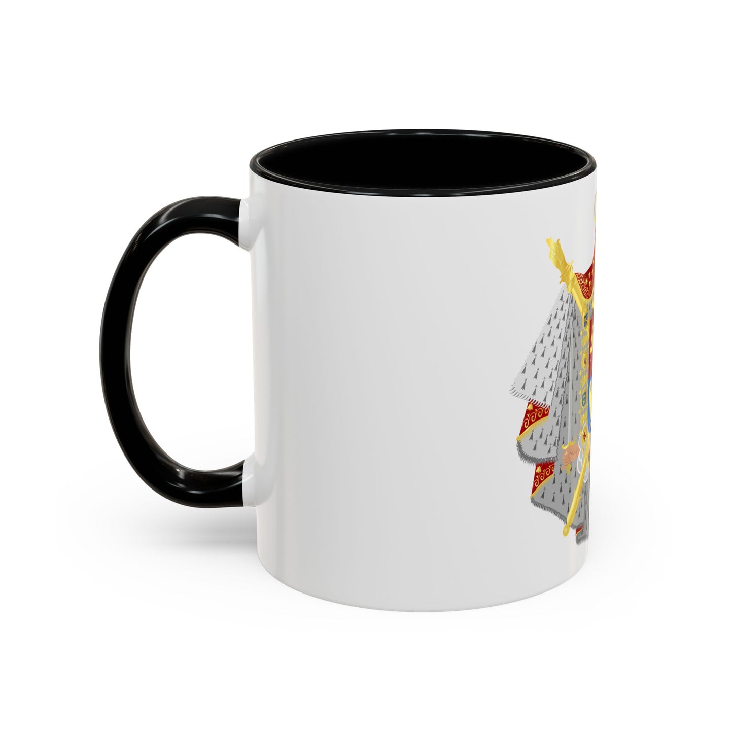 Coat of arms of kingdom Holland King Lodewijk 1808 - Accent Coffee Mug