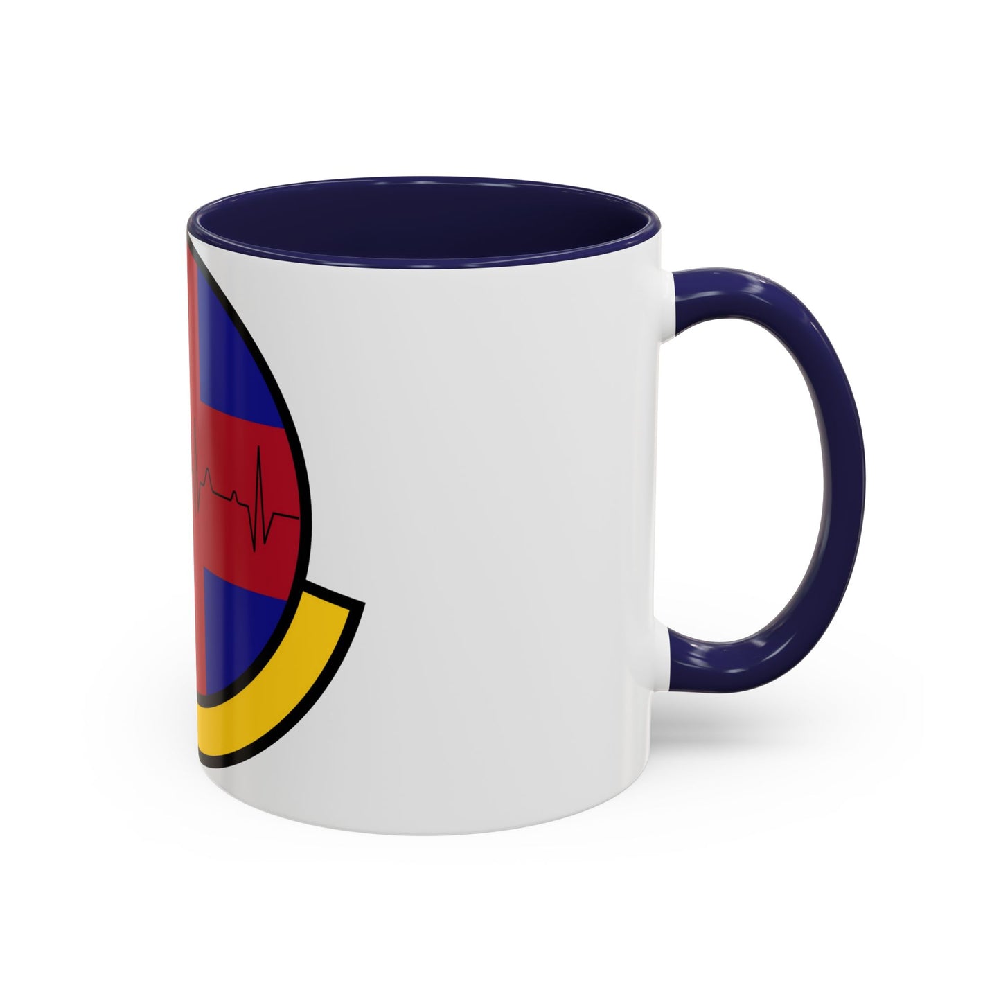 375 Healthcare Operations Squadron AMC (U.S. Air Force) Accent Coffee Mug