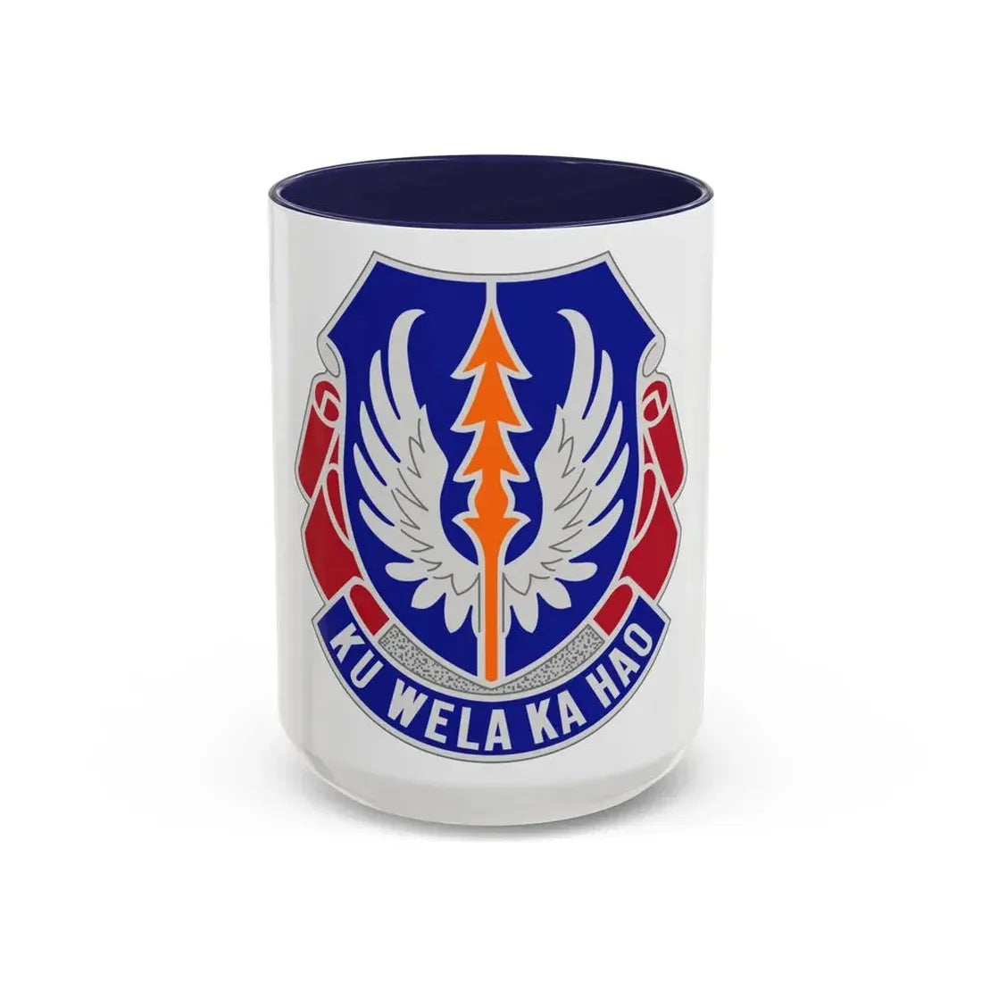 193 Aviation Regiment (U.S. Army) Accent Coffee Mug 15oz Navy - Go Mug Yourself