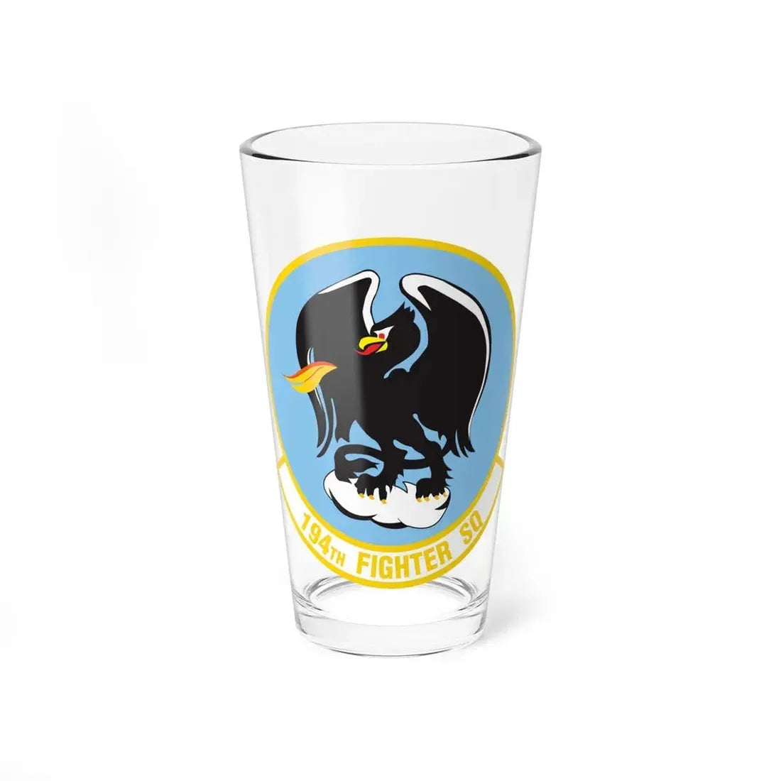 194 Fighter Squadron (U.S. Air Force) Pint Glass 16oz 16oz - Go Mug Yourself