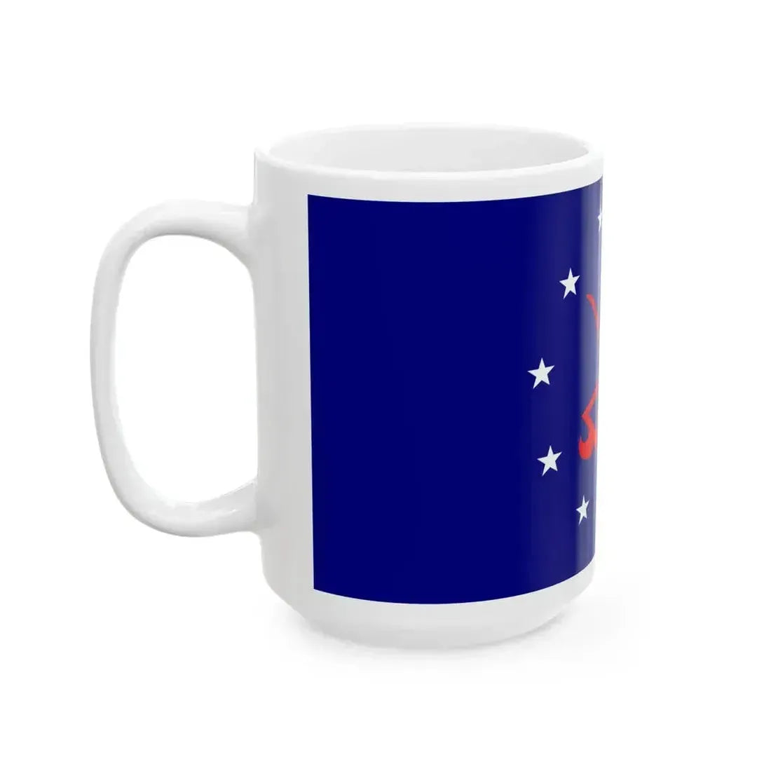 1949 Malaya Flag Proposal 1 (Malaysia) White Coffee Mug - Go Mug Yourself